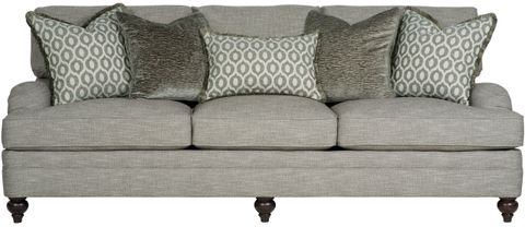 Bernhardt Tarleton Sofa, Gray - Traditional - Sofas - By Hedgeapple | Houzz with regard to Bernhardt Tarleton Short Sofa, Gray
